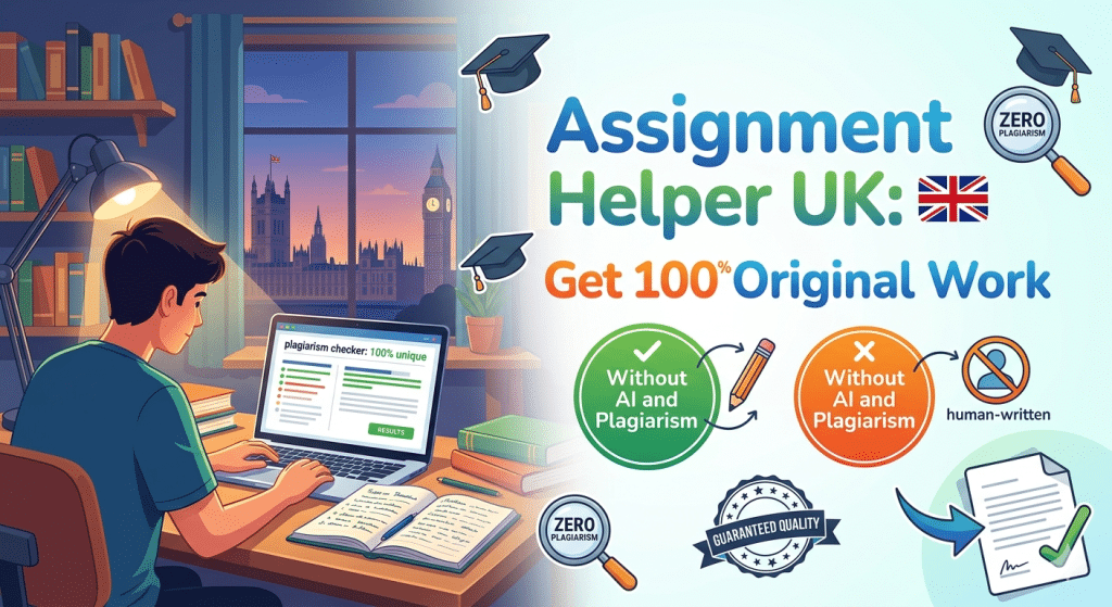 Assignment Helper UK: Get 100% Original Work Without AI and Plagiarism